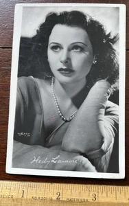 HEDY LAMARR PROMO POSTCARD, Undivided back, RPPC - Picture 1 of 2