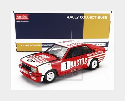 1:18 SUNSTAR Opel Ascona 400 Bastos #1 Rally Circuit Des Ardennes 1983 SS5395 Mo - Image 1 of 2