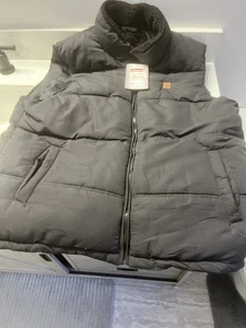 Black Coleman Insulated Puffer Vest Men’s Large NWT - Picture 1 of 5