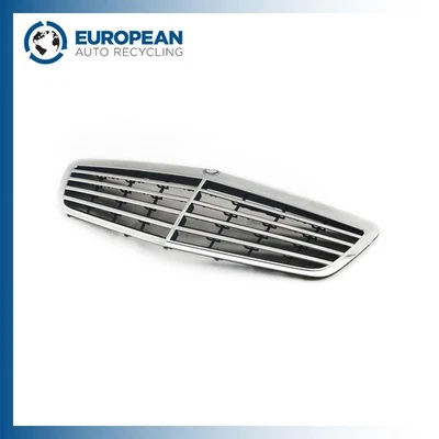 2010-2013 MERCEDES S550 S63 10-11 S400 Hyb S450 Upper Grille 2218800483 OEM - Image 1 of 4