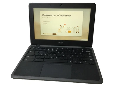 Acer Chromebook C733-C5AS Intel Celeron N4020 1.10GHz 4 GB RAM 32 GB eMMC Read - Image 1 of 4