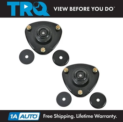 TRQ Front Upper Strut Mounts w/ Bearing Pair for Honda Odyssey Pilot Acura MDX - Image 1 of 3