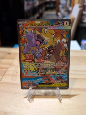 Mega Kangaskhan EX 182/132 Secret Rare Pokémon TCG Card English Mega Evolution - Image 1 of 4