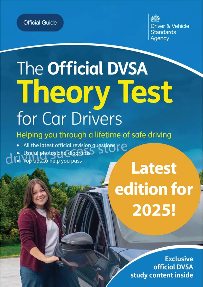 The Official DVSA Theory Test for Car Drivers Book 2025 - Image 1 of 1