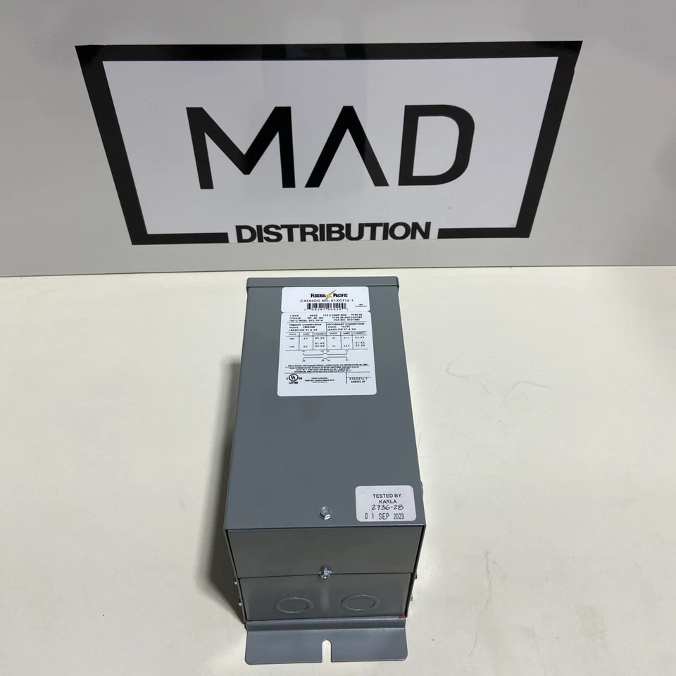 NUEVO TRANSFORMADOR ENCAPSULADO FPE K1XGF16-1 1 KVA 1 fase 120x240 a 16/32V Foto 1 de 4