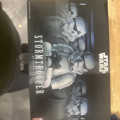 Kit Modelo Plástico Bandai Star Wars Luke Skywalker Storm Trooper Escala 1/12 Foto 1 de 4