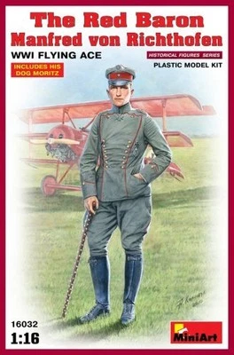 MINI ART 16032 1/16 Red Baron. Manfred von Richthofen.WW1 Flying Ace - Immagine 1 di 3