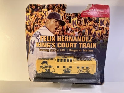 Felix Hernandez Seattle Mariners King's Court Train Car Collectible June 14,2014 - Image 1 of 4