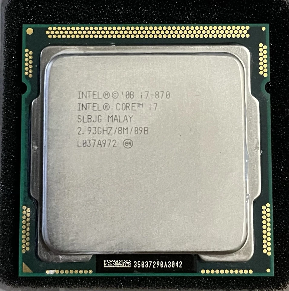Intel Core i7-870 (SLBJG) 2.93GHz LGA1156 Desktop CPU Processor - Image 1 of 1
