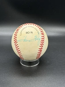 Tom Foley signed National League baseball JSA COA auto autograph - Picture 1 of 2