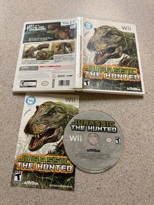 Jurassic: The Hunted (Nintendo Wii, 2009) Complete In Box Cib. MINTY DISC - Image 1 of 2