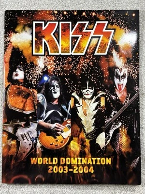 KISS World Domination 2003-2004 Tour revista libro programa beso coleccionable Foto 1 de 4
