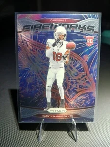 2024 Panini Prizm - Fireworks #20 Marvin Harrison Jr. (RC) - Picture 1 of 2
