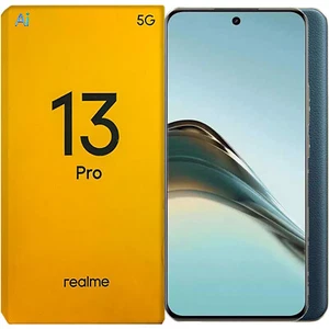 Realme 13 Pro 5G Emerald Green 512GB + 12GB Dual-SIM Factory Unlocked SIMFreeNEW - Afbeelding 1 van 5