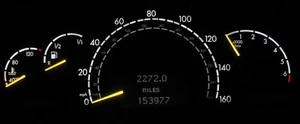 03-06 MERCEDES S430 S500 INSTRUMENT CLUSTER SPEEDOMETER 154K 2205407947 - Bild 1 von 8