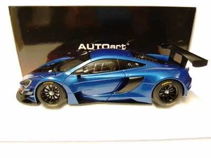 AUTOart Mclaren 650S GT3 Blau Black Accents 1/18 81641 - Bild 1 von 3