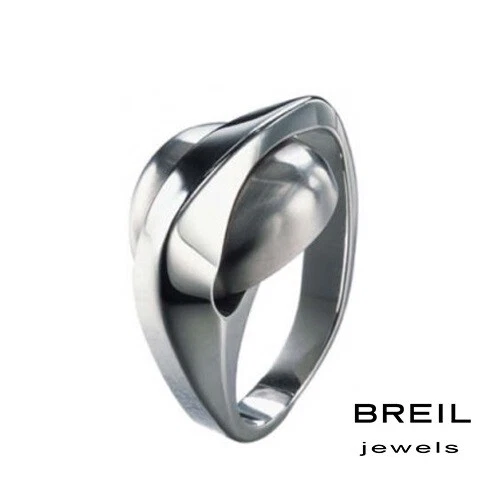 ANELLO BREIL  collezione "STEEL SAND" NUOVO- N° 19 CONC.UFFICIALE BJ0154 - Immagine 1 di 1
