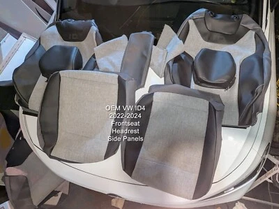 For Sale: Genuine OEM 2024 VW ID4 Seat Covers & Interior Panels (Like New Condi - Image 1 of 4