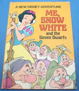 Vintage 1974 A New Disney Adventure Me, Snow White And The Seven Dwarfs Book - Picture 1 of 2