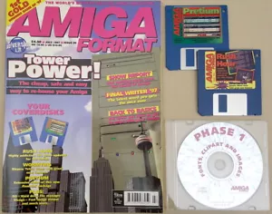 Revista Formato Amiga con Discos Fase 1 CD ©Julio 1997 Pretium Rush Hour Visage+MÁS - Imagen 1 de 9