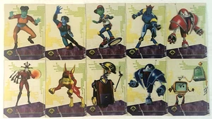 1994 REBOOT TV CARTOON SHOW COMPLETE 10 CARD SUSPENDED ANIMATION SET NM - Picture 1 of 10