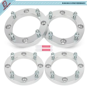 (4) 1" 4x156 Wheel Spacers 3/8" For Polaris RZR XP 900 Ranger Sportsman Kawasaki - Bild 1 von 8
