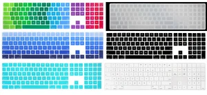 For Magic Keyboard A1843 w Numeric Pad US English keyboard Skin Cover protector - Picture 1 of 16