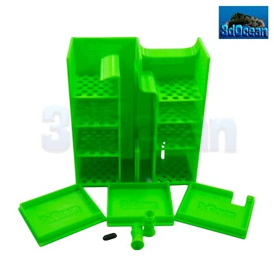 3D0CEAN Fluval Evo 13.5g Spec 16 3d Printed Complete Upgrade Kit Media Basket RFG Covers