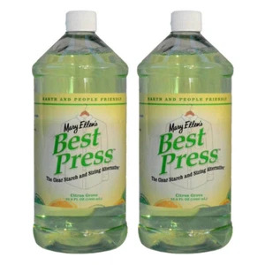 Mary Ellens Best Press Spray Starch Citrus Grove 2 x 1000ml REFILLS - Picture 1 of 4