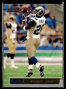 2001 Stadium Club Marshall Faulk #38 St. Louis Rams - Picture 1 of 2