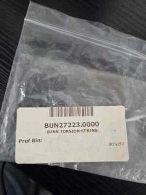 Bunn Torsion Spring Part # 27223.0000