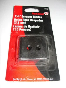 NEW Red Devil 3167 1.5-Inch Double-Edge Blade 2 blades per package - Picture 1 of 2