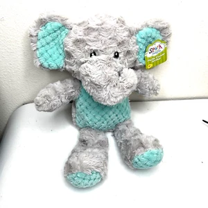 Spark Create Imagine Elephant 10" Plush Stuffed Animal Toy Rattles Ears Crinkle - Picture 1 of 6
