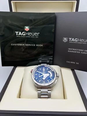 TAG Heuer Grand Carrera 43mm Chronograph 36 RS Caliper CAV5115 Black Dial Box - Image 1 of 4