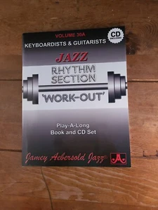 Jamey Aebersold Vol 30A Jazz Rhythm Section Work-Out Keyboard/Guitar (928-930) - Picture 1 of 5