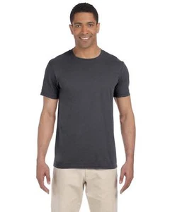 Gildan Mens T-Shirt Short Sleeves Light Weight 4.5 oz Softstyle S-3XL MG640 - Picture 1 of 29