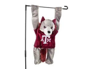 Texas A&M Aggies BSI Products NCAA 3D peluche mascota bandera jardín - Imagen 1 de 1