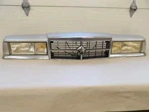 DODGE DYNASTY 1988-1993 FRONT END HEADER PANEL ASSEMBLY GRILLE HEADLIGHT OEM - Picture 1 of 14