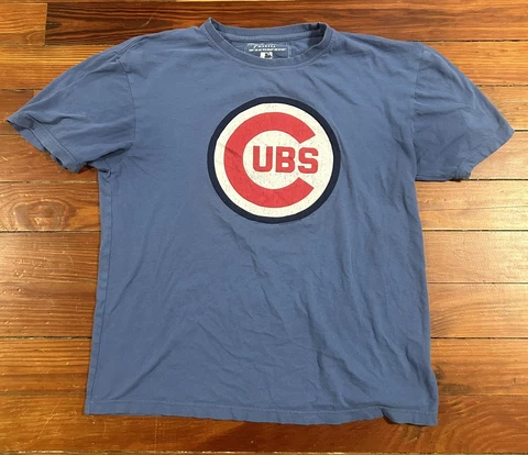 Chicago Cubs Men’s Size Large Tee Wright & Ditson Super Soft Cover