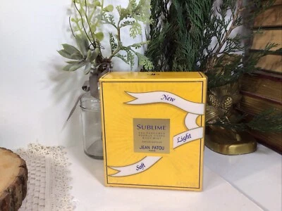 Sublime Jean Patou 身体喷雾 75 毫升/2.5 盎司 ~ 全新带盒 ~ 已停产 — 第 1/4 张图片