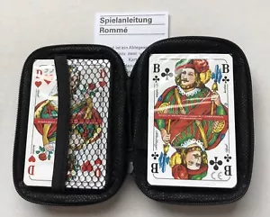Romme von  ASS Altenburger in Etui + Reisverschluss Rommé mit 110 Karten Neu - Bild 1 von 9