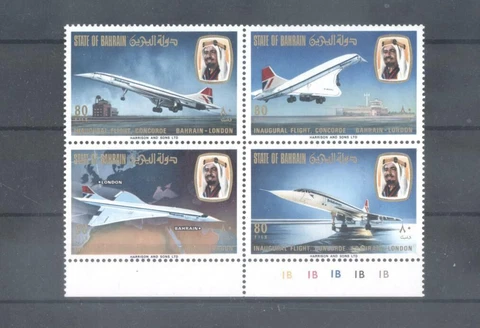 (875414) Aircraft, Concorde, Bahrain Cover