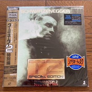 Terminator 2 Judgment Day Arnold Schwarzenegger SEALED NEVER OPENED Laserdisc SE - Picture 1 of 2