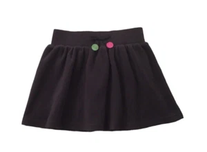 Gymboree Merry & Bright Charcoal Gray Fleece Skirt Sz 6 NWOT - Picture 1 of 2