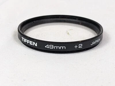 SET OF 3 Camera Lens Filter Tiffen 49mm +2 +4 Hoya 49mm Skylight 1B - Image 1 of 4