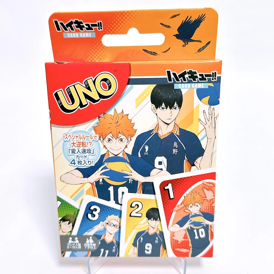 Haikyu UNO Cards Mattel Japan