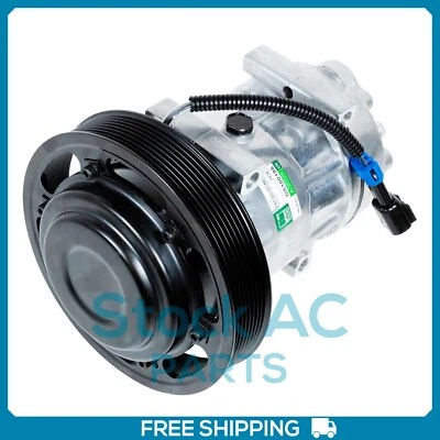 Compresor de aire acondicionado nuevo para Volvo VNL 2014 a 2016 / VAH 2011 a 2015 - OE# 20721587 Foto 1 de 4