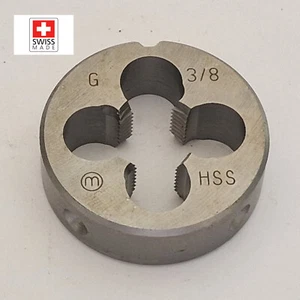 HERRAMIENTAS DE ROSCADO SWISS MANIGLEY HAND DIE G 3/8 TROQUEL DERECHO - Imagen 1 de 7