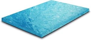 Cool Gel Memory Foam Mattress Topper - UK Made - Orthopaedic Support 2.5/7.5cm - Picture 1 of 3