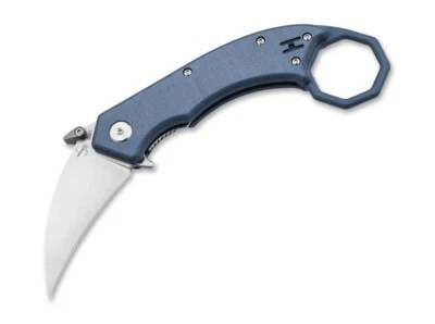 Cuchillo Plegable Boker 01B0516 HEL Karambit Hoja Lisa 2.4" Foto 1 de 2